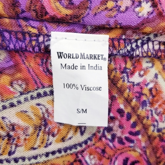 World Market - Bohemian Gypsy Tunic Dress - Picture 10 of 12